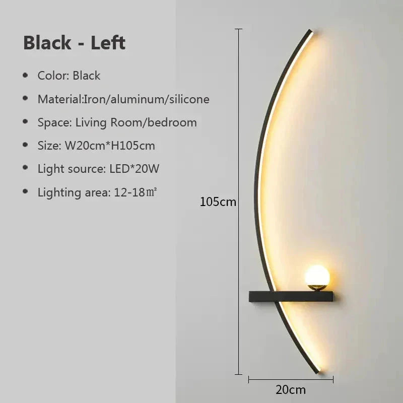 Duskwell row - Modern LED Wall Lamp